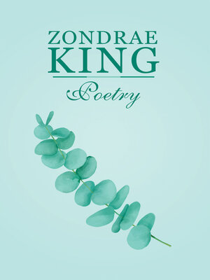 cover image of Zondrae King Poetry
